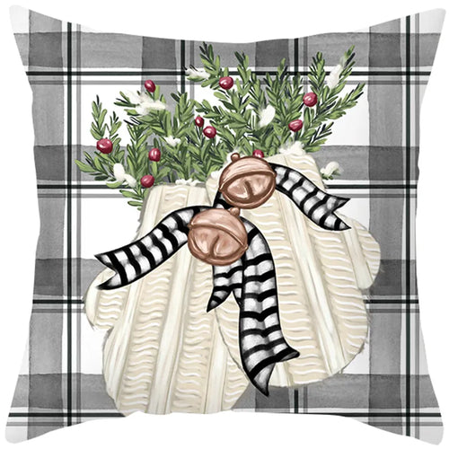 45cm Merry Christmas Cushion Cover Pillowcase 2023 Christmas