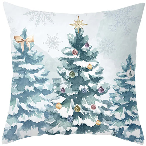 45cm Merry Christmas Cushion Cover Pillowcase 2023 Christmas